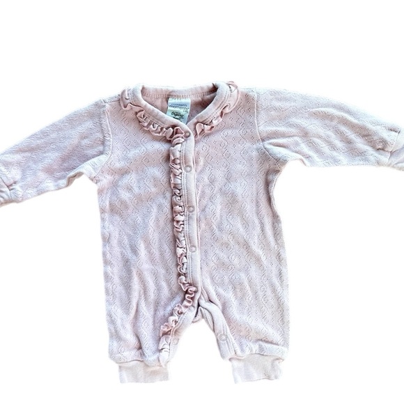 Newborn Baby Girls Clothing Bundle - Sleepers, Bodysuits, Leggings - Picture 3 of 9
